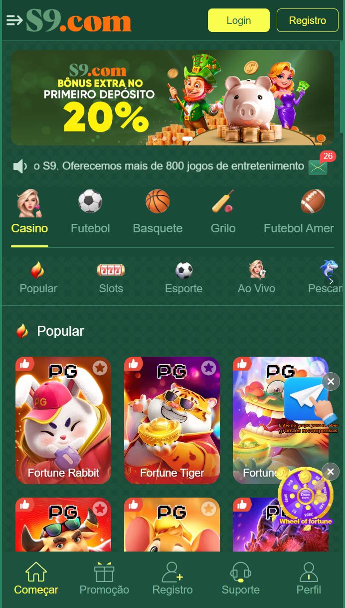 s9.Com - Caça-Níqueis Online Cassino